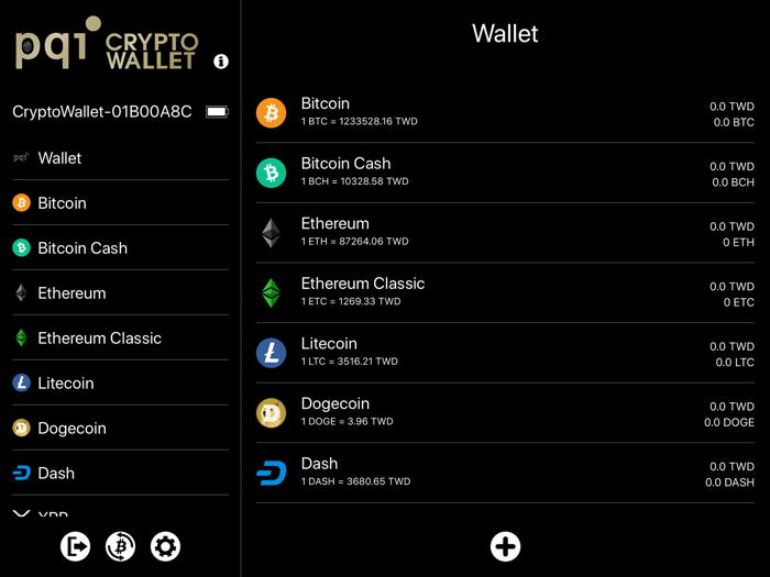 PQI Crypto Wallet
