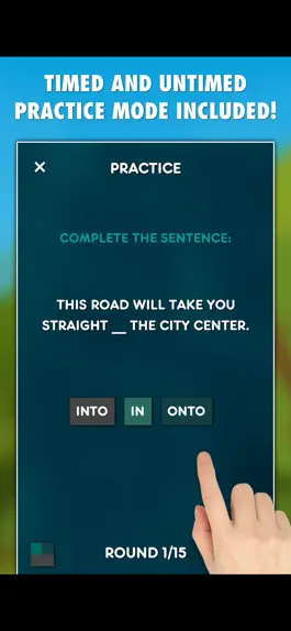 Game screenshot Prepositions Test PRO hack