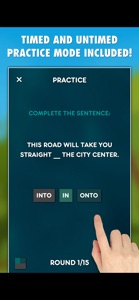 Prepositions Test PRO screenshot #3 for iPhone