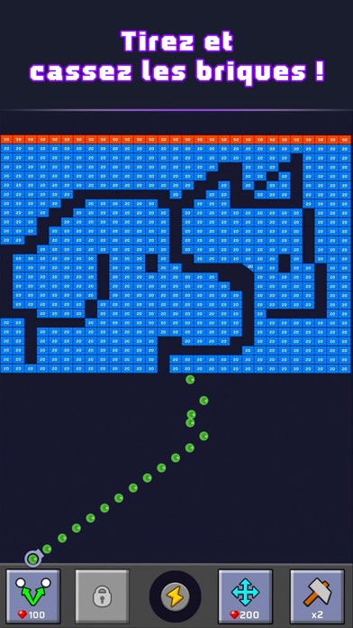 Screenshot #1 pour Brick Out - Shoot the ball