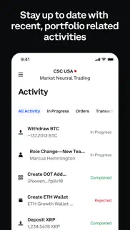 coinbase prime approvals iphone screenshot 2