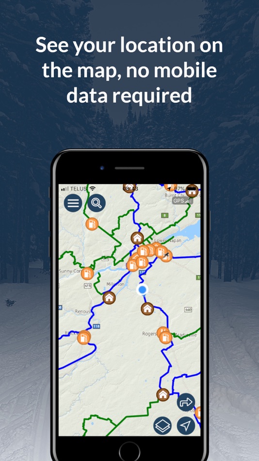 #1. GoSnowmobiling NB (iOS) 由: MapGears inc.