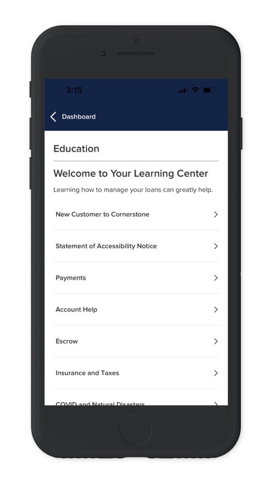 #5. Cornerstone Home Lending (iOS) 由: Cornerstone Capital Bank, SSB