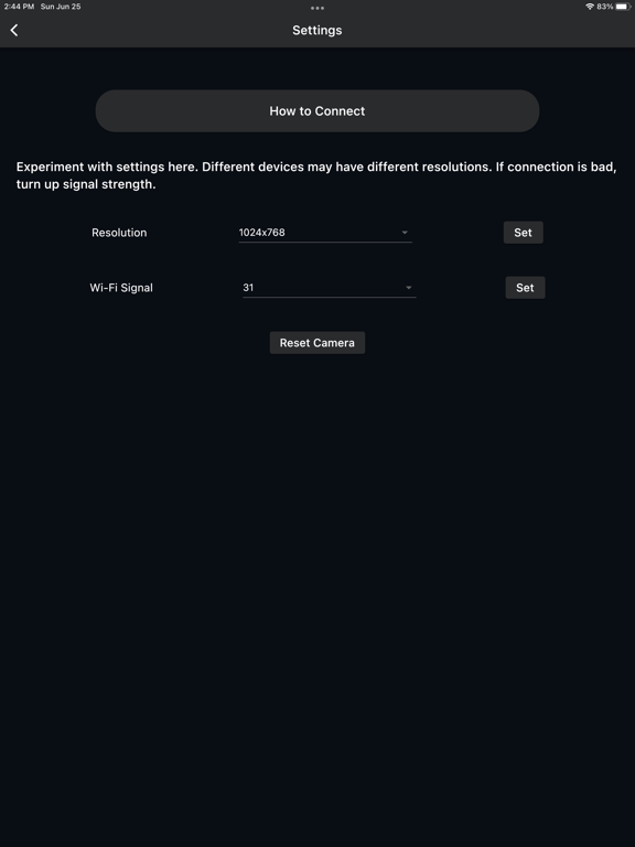 CUTCAM Connect iPad screenshot 4 - Lifestyle app