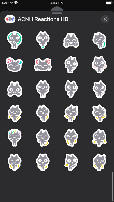 ACNH Reactions HD Screenshot