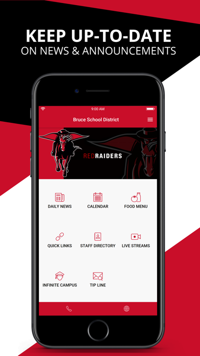 Bruce School District, WI Screenshot