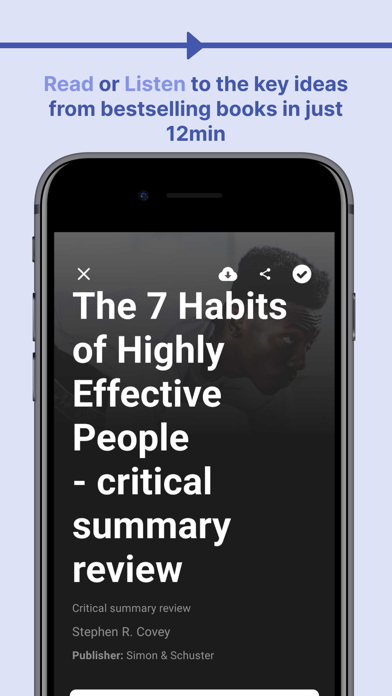 Screenshot #2 pour 12min: Book Summaries & Ideas