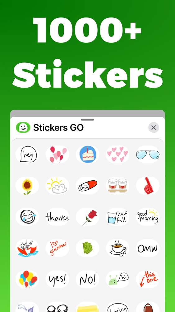 Stickers GO App for iPhone Free Download Stickers GO for iPad