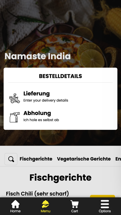 Namaste India Indersdorf Screenshot