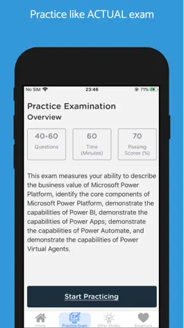 Game screenshot PL-900 Exam. Updated 2023 hack