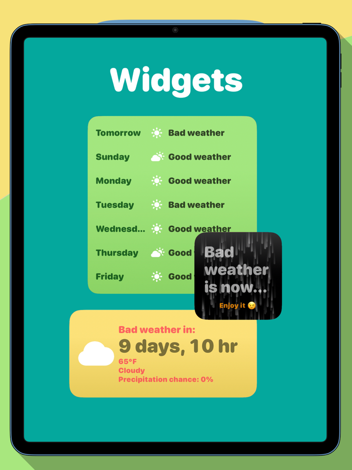 Bad weather Countdown