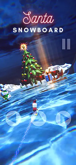 Game screenshot Santa Snowboard Adventure mod apk