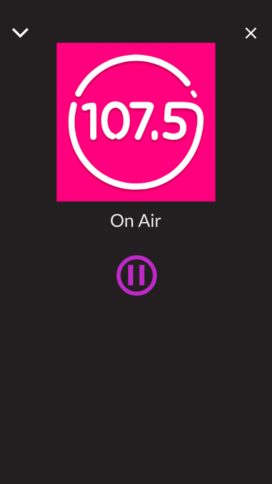 La 107.5 FM Screenshot