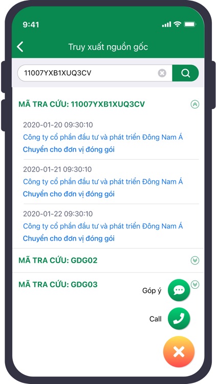eTEM 4.0 tra cứu hàng thật/giả