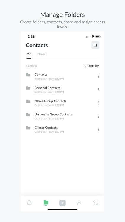 Ziyara: Contact Management