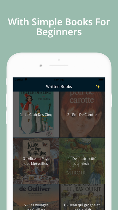 Screenshot #2 pour Livres et audio en français