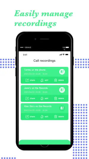 MyTrueCall:Phone Call Recorder screenshot 4