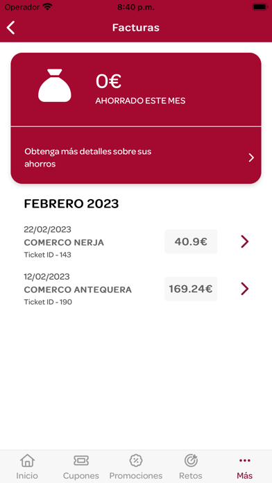 Comerco Andalucía Screenshot
