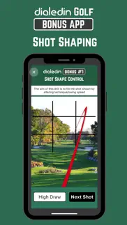 dialedin: bonus golf app iphone screenshot 2