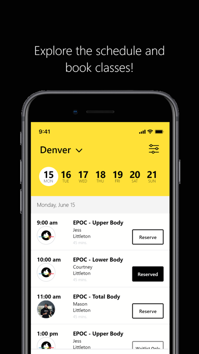 The EPOC Experience App Screenshot