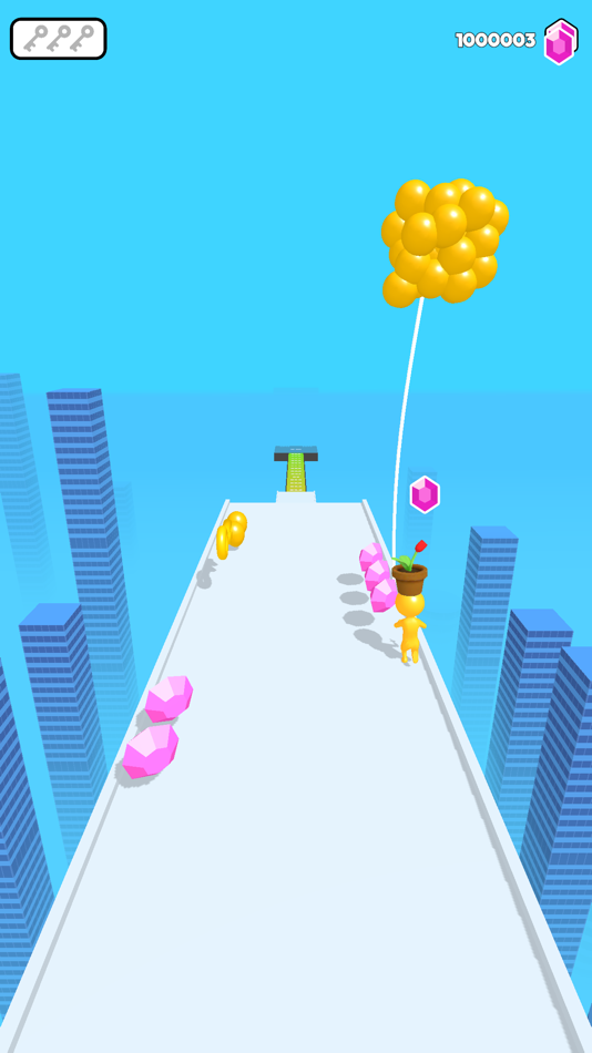 #3. Balloon Boy 3D - Stack & Race (iOS) 由: Jakub Szolomicki