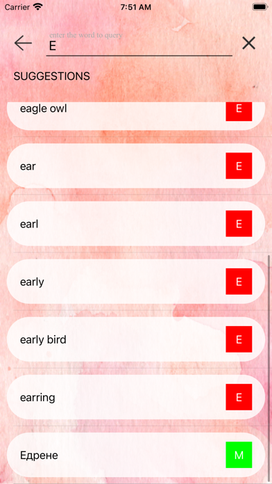 EnglishMacedonian-Dictionary Screenshot