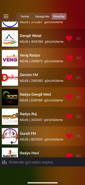Kürtçe Radyo - Radyoyê Kurdî on the App Store