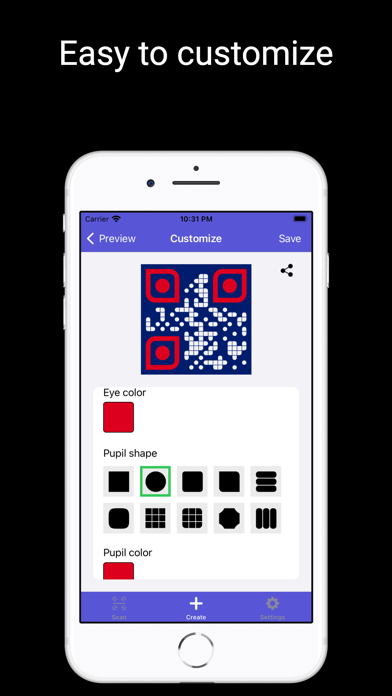 Custom QR - Scan and create