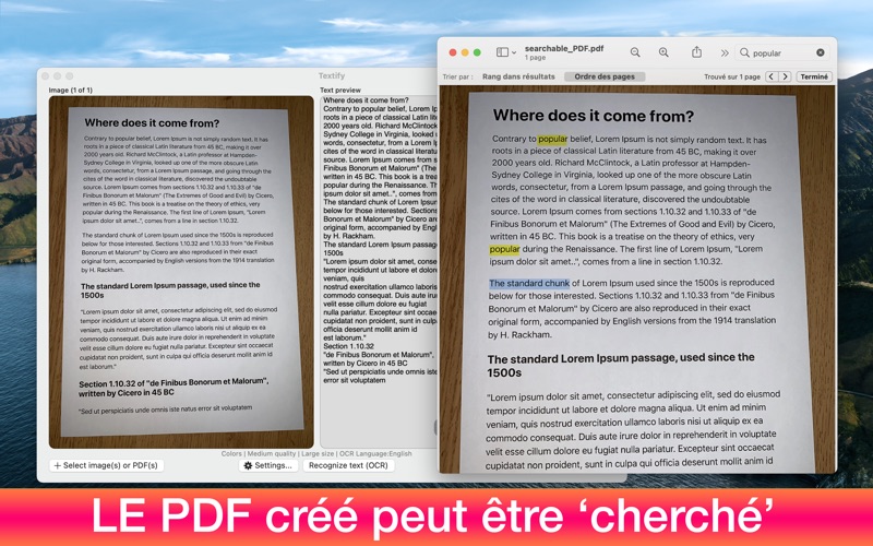 Screenshot #3 pour OCR Textify - Image en texte