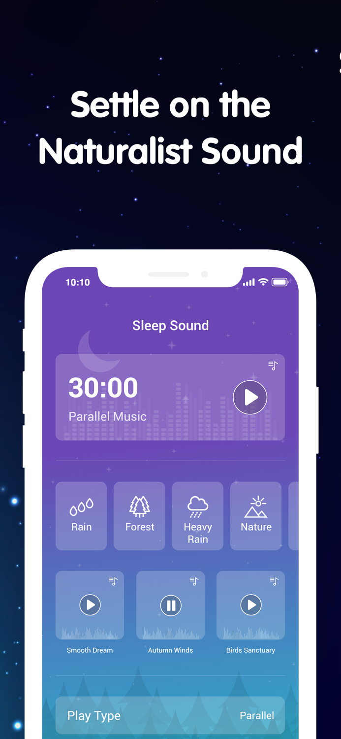 Sleep Tracker With White Noise