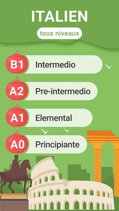 Screenshot #1 pour Apprendre l’Italien A1-B2