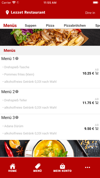 Lezzet Restaurant Screenshot