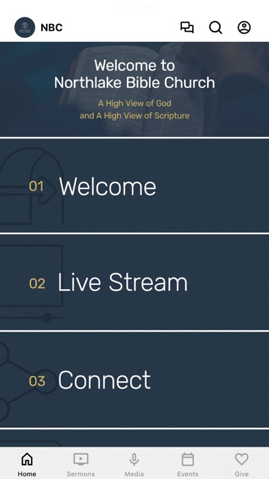 Northlake Bible Church Screenshot