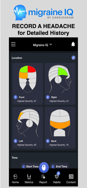 ‎Cardiogram: HeartIQ MigraineIQ Screenshot