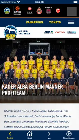 Game screenshot ALBA BERLIN Basketballteam hack
