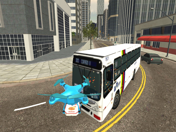 Drone Pizza Delivery