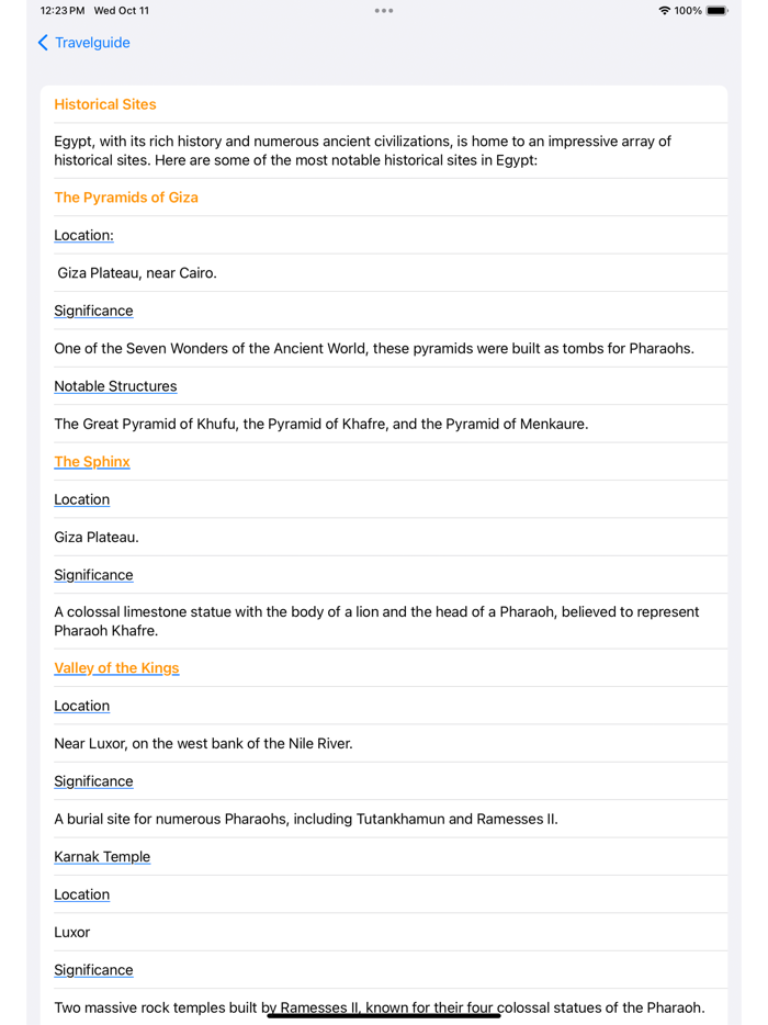 Egypt - Travel Guide