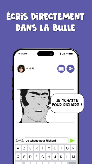 Screenshot #1 pour Comic Chat - Fais-toi des amis