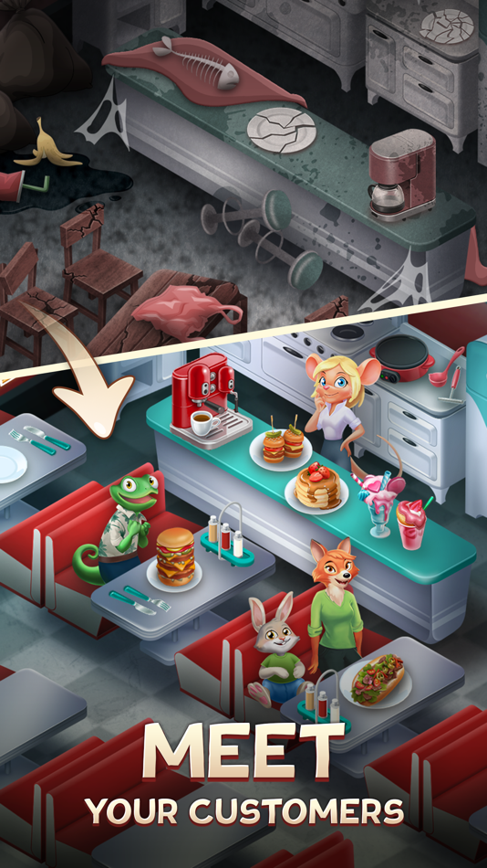 #3. Merge Inn - Tasty Match Puzzle (iOS) 由: Original Games Pte. Ltd.