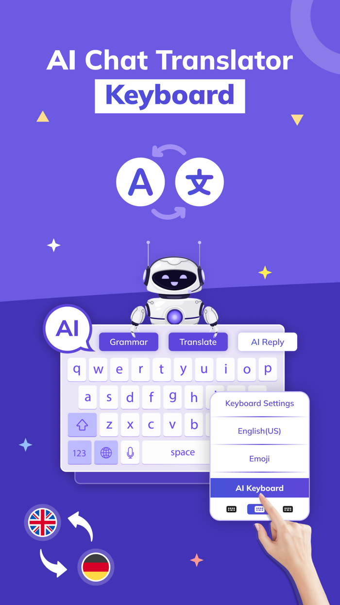 AI Keyboard Writing Assistant