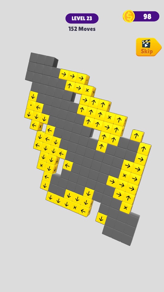 #7. Tap Out 3D: Puzzle Game (iOS) Bởi: OREON STUDIOS OYUN YAZILIM TEKNOLOJI TICARET ANONIM SIRKETI