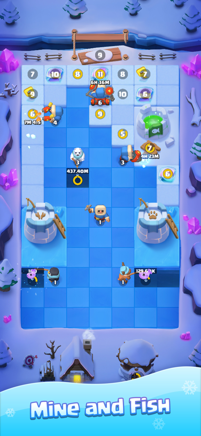 Ice Fishing Idle Merge  Mine