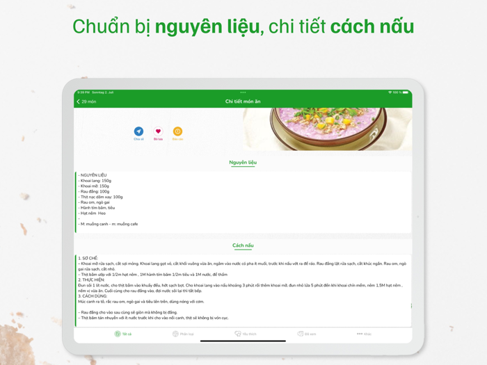 Món chay mỗi ngày