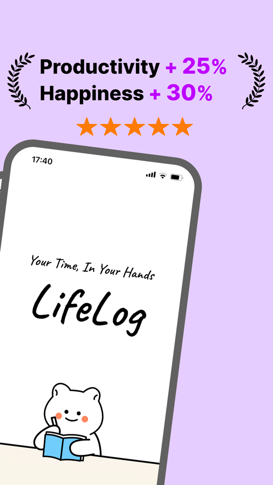 #2. LifeLog - Timelog & Diary (iOS) 由: genki asano