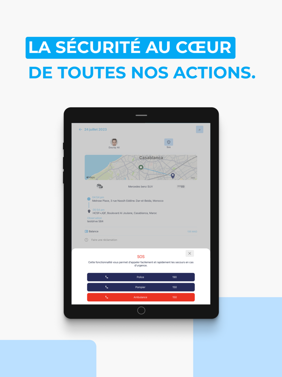 Wayizi iPad screenshot 6 - Navigation app