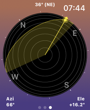 Sun Seeker - Captură de ecran Tracker & Compass