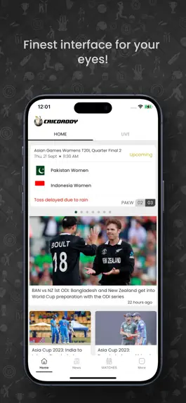 Game screenshot CricDaddy App apk