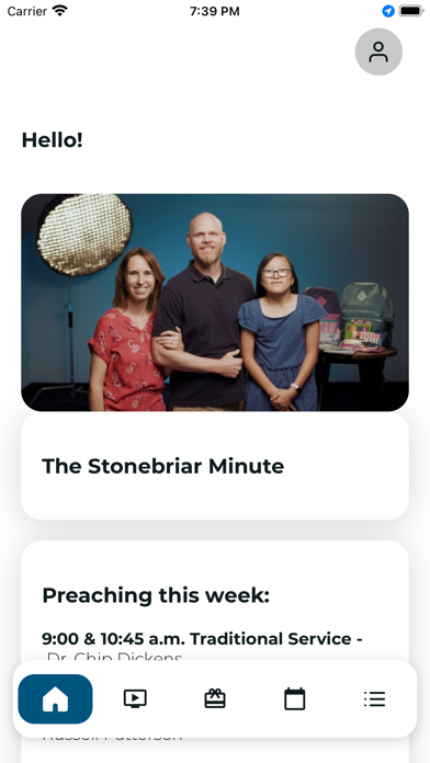 Stonebriar Community Church Screenshot