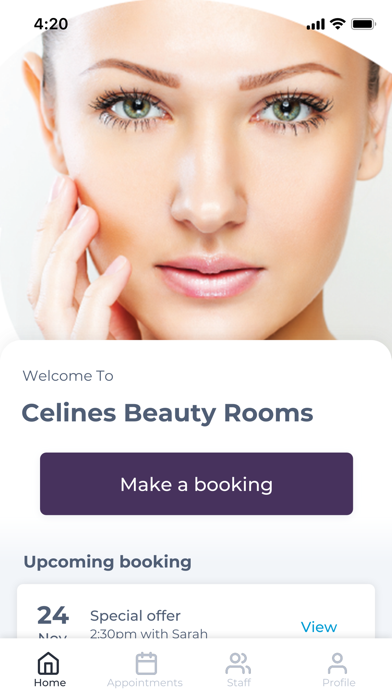 Celines Beauty Rooms Screenshot