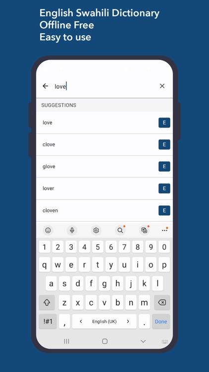 English Swahili Dictionary